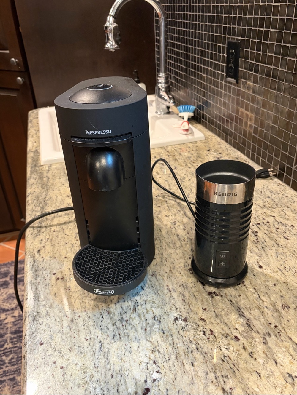Nespresso Machine and Milk Frother